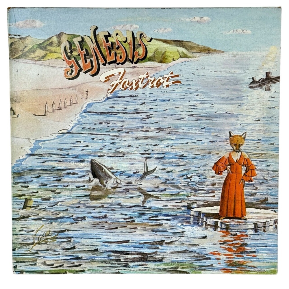 Genesis - Foxtrot Vinyl LP 1972 Charisma Mad Hatter Early Pressing